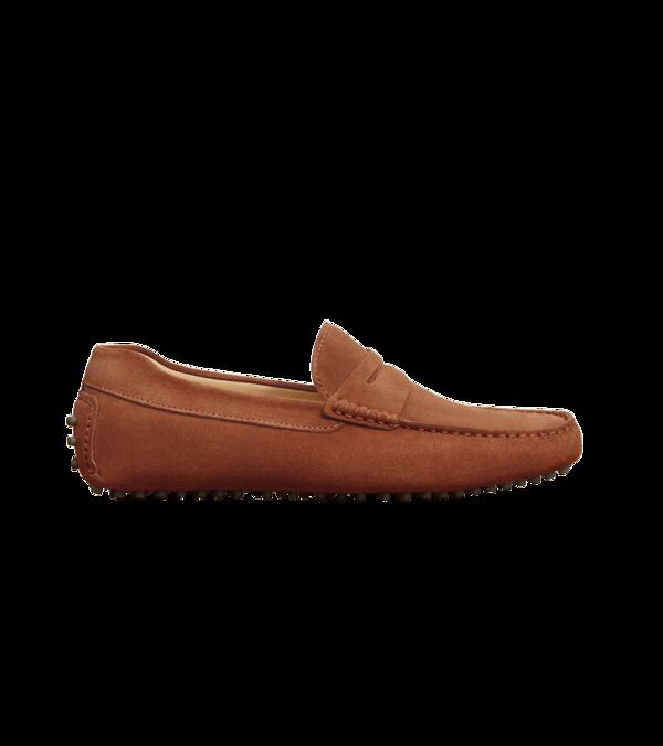 ジャック アーウィン メンズ シューズ スリッポン・ローファー スエード Jack Erwin Parker Suede Casual Driving Loafer Terracotta Suede テラコッタ