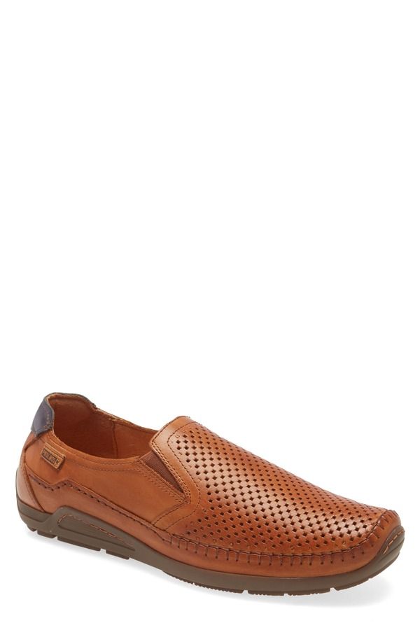 ピコリーノス メンズ シューズ PIKOLINOS Azores Driving Shoe Brandy Leather