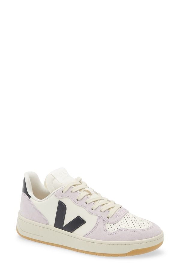 ヴェジャ レディース シューズ スニーカー Veja V10 Prime Sneaker Pure Black Parme ブラック