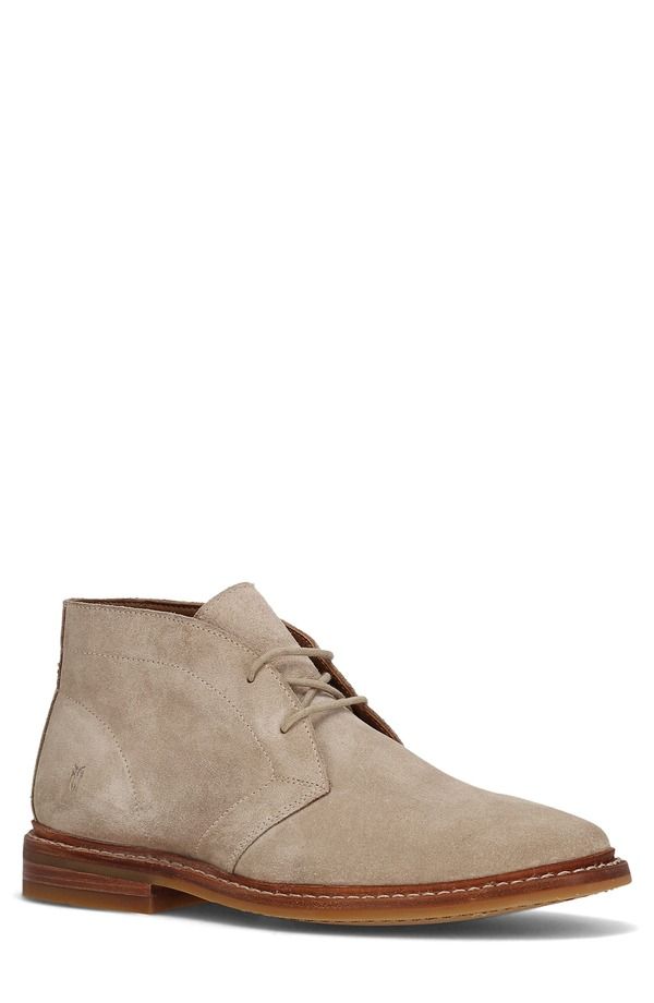 フライ メンズ シューズ ブーツ・レインブーツ スエード Frye Paul Suede Chukka Boot Mushroom