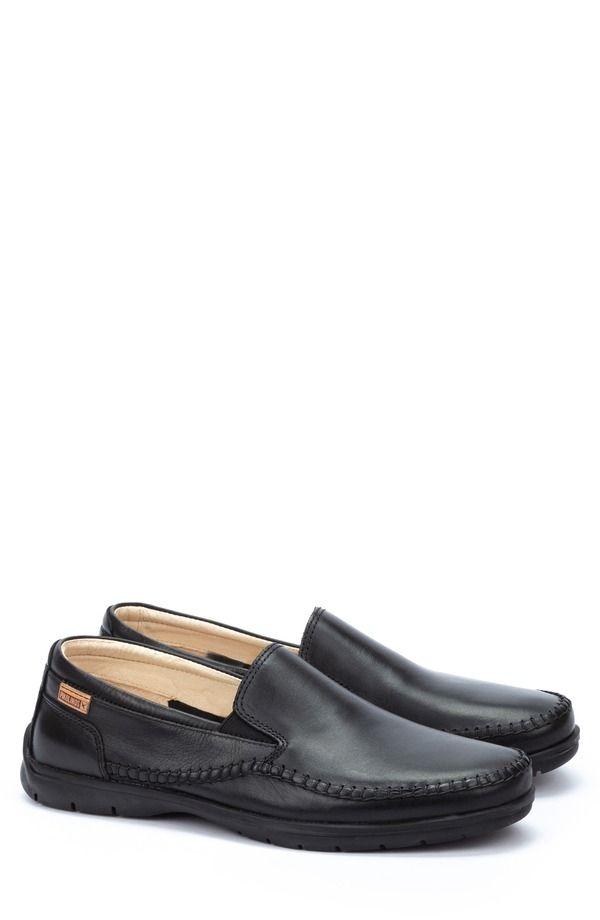 ピコリーノス メンズ シューズ PIKOLINOS Marbella Driving Shoe Black ブラック