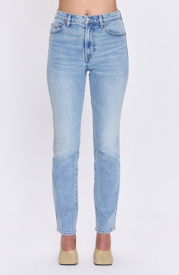 ピストーラ レディース ボトムス デニムパンツ ストレート ハイウエスト アンクル ジーンズ Pistola Bri High Waist Ankle Straight Leg Jeansequel