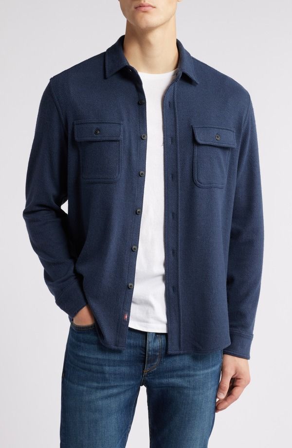 ファレティ メンズ トップス シャツ Faherty Legend ButtonUp Shirt Brightonavy Twill ネイビー 34,970円