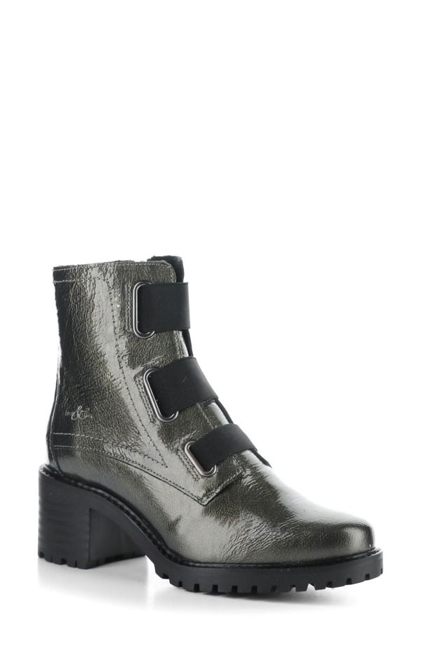 ボスアンドコー レディース シューズ ブーツ・レインブーツ Bos Co Indie Waterproof Bootie Pewter ピューター