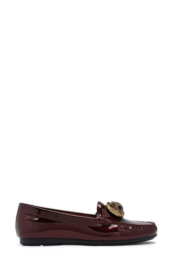 カートジェイガーロンドン レディース シューズ スリッポン・ローファー チェルシー Kurt Geiger London Chelsea Croc Embossed Loafer Medium Red レッド
