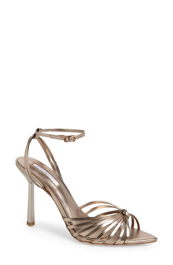 トニービアンコ レディース シューズ ヒール サンダル アンクル Tony Bianco Maxos Ankle Strapointed Toe Sandal Amber Nappa Metallic アンバー 38,870円