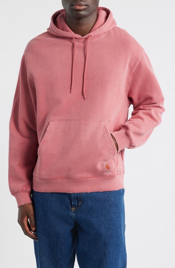 カーハート メンズ アウター パーカー・スウェット コットン Carhartt Work In Progress Torion Cotton Hoodie Marsala Grind Wash 28,480円