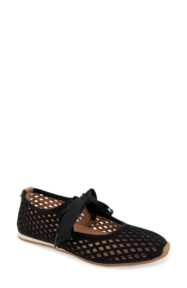 ジェントルソウルズ レディース シューズ パンプス Gentle Souls Annalise Mary Jane Flat Black Nubuck ブラック
