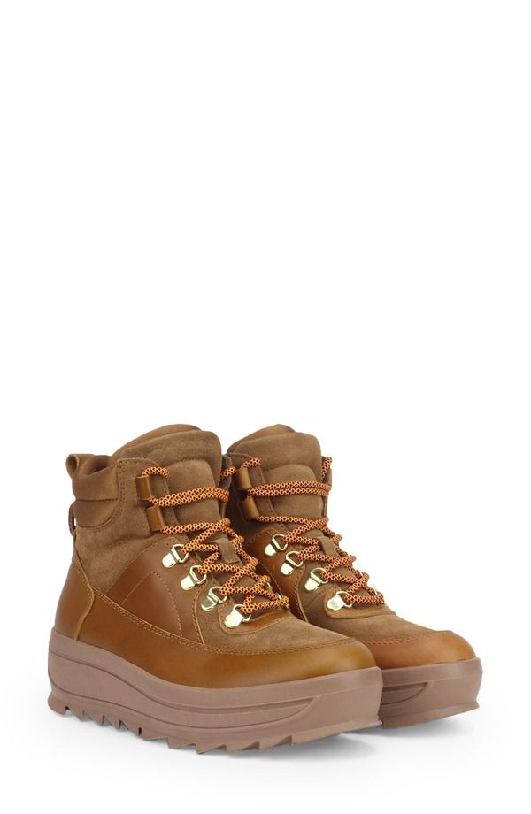 パジャール レディース シューズ ブーツ・レインブーツ Pajar Galpina Waterproof Insulated Winter Boot Chestnut