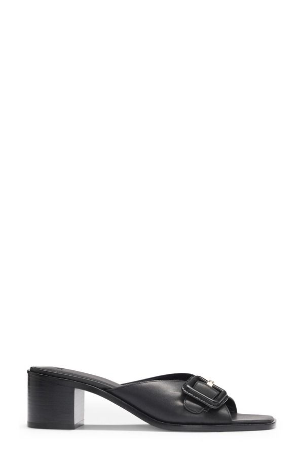 ボス レディース シューズ サンダル BOSS Charlize Slide Sandal Black ブラック