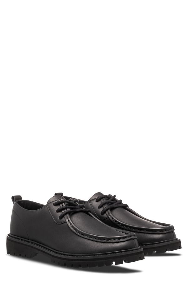 クラエ メンズ シューズ オックスフォード ブーツ CLAE Morrison Low Top Chukka Boot Antique Black Leather ブラック