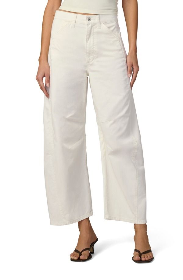 ジョーズ レディース ボトムス デニムパンツ ハイウエスト アンクル ジーンズ Joes The Bowie High Waist Ankle Barrel Jeans Milk