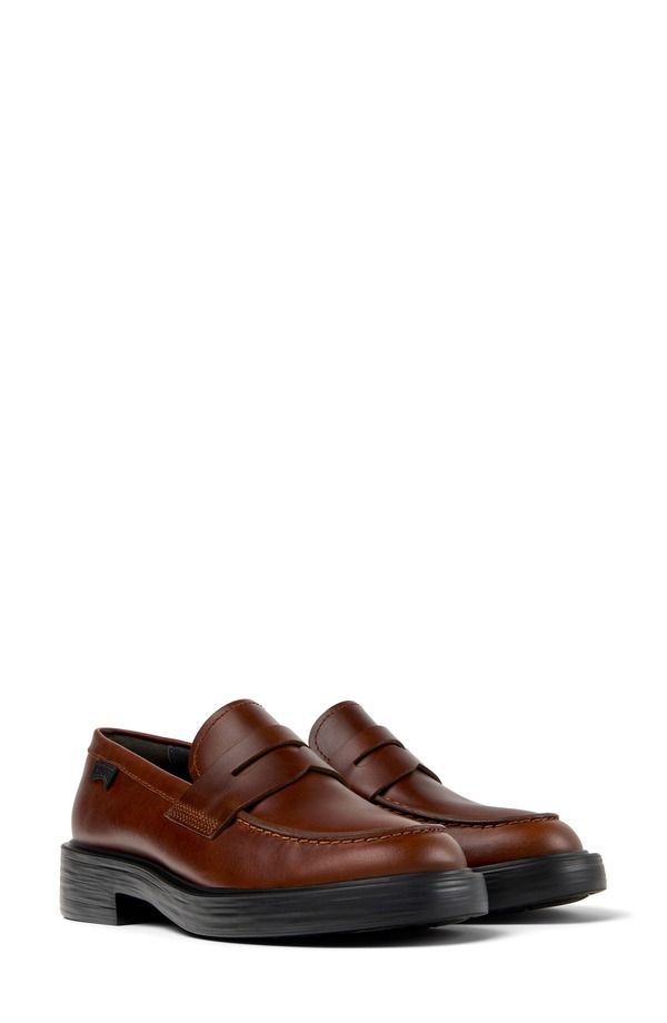 カンペール レディース シューズ スリッポン・ローファー Camper Dean Penny Loafer Medium Brown ブラウン