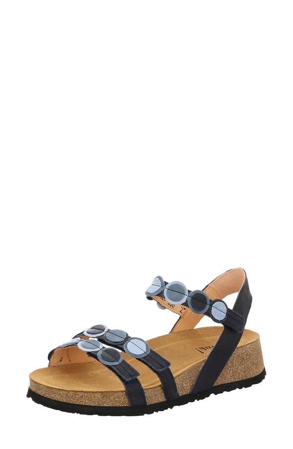 スィンク レディース シューズ サンダル アンクル Think Koak Ankle Strap Sandal NavyKombi ネイビー
