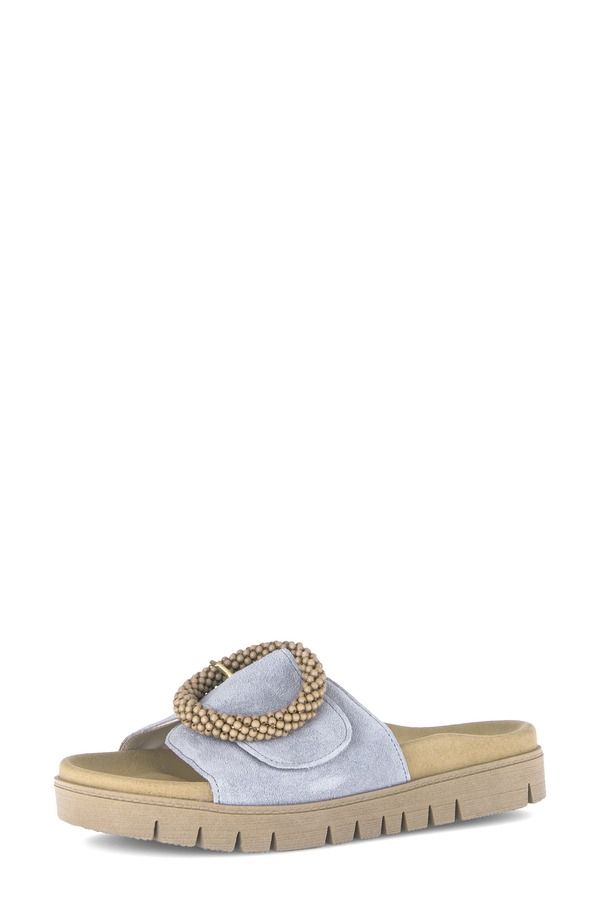 ガボール レディース シューズ サンダル Gabor Slide Sandal Sky