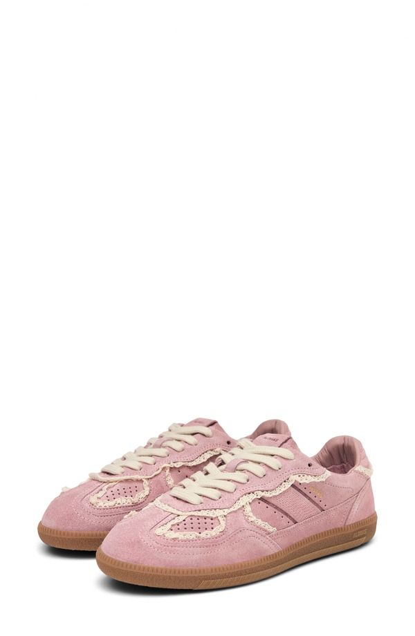 アロハス レディース シューズ スニーカー ALOHAS Tb490 Crochetrim Sneaker Crochet Pink ピンク