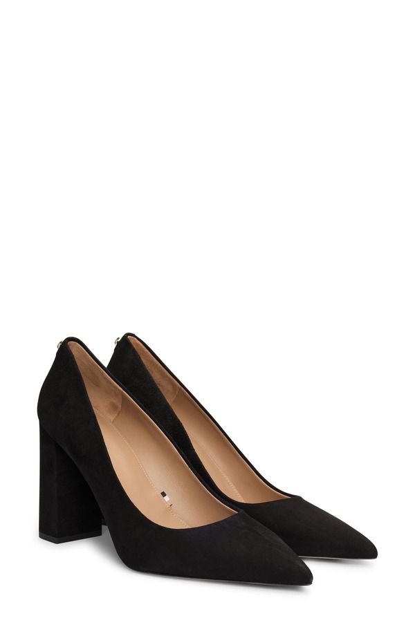 ボス レディース シューズ ヒール BOSS Janet Pointed Toe Pump Black ブラック