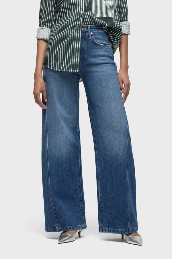 ハドソンジーンズ レディース ボトムス レギンス ワイドレッグ Hudson Jeans Jameseamed Wide Leglee