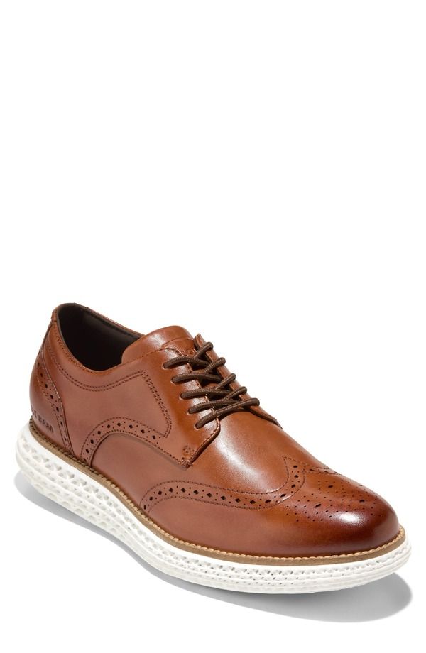 コールハーン メンズ シューズ オックスフォード ウィングチップ Cole Haan Original Grand 20 Wingtip Oxford British Tan タン