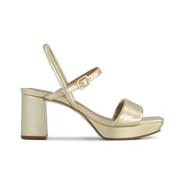 ベルナード レディース シューズ ヒール プラットフォーム サンダル Bernardo Footwear Canto Platform Sandal Champagne シャンパン