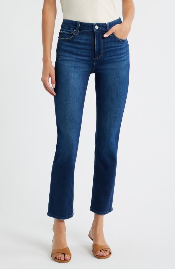 ペイジ レディース ボトムス デニムパンツ ストレート ジーンズ PAIGE Cindy Straight Leg Jeans Overdrive