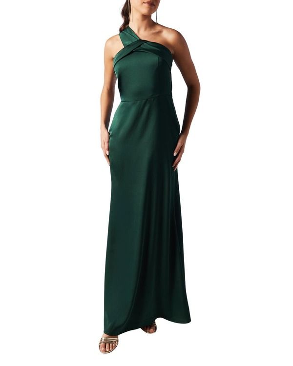 コースト レディース トップス ワンピース アシンメトリー マキシ Coast Asymmetric Neck Maxi Dress Emerald エメラルド