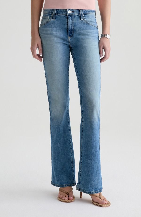 エージー レディース シューズ ブーツ・レインブーツカット ローライズ ジーンズ AG Angelow Rise Bootcut Jeans 15 Years Aviator