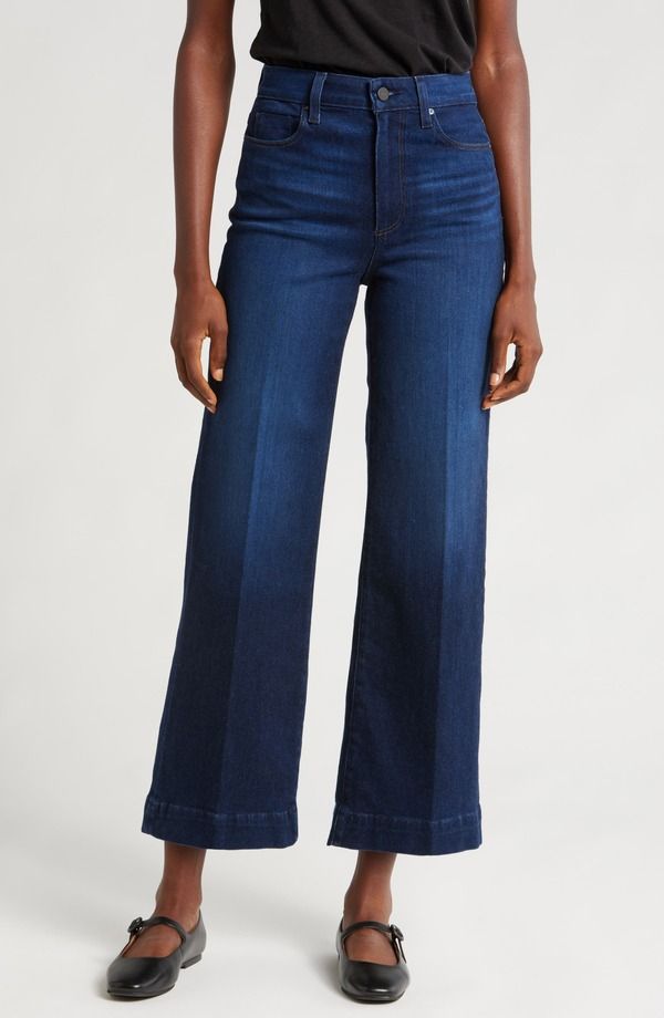 ペイジ レディース ボトムス デニムパンツ ワイドレッグ ジーンズ PAIGE Anessa Wide Leg Jeanstarboard
