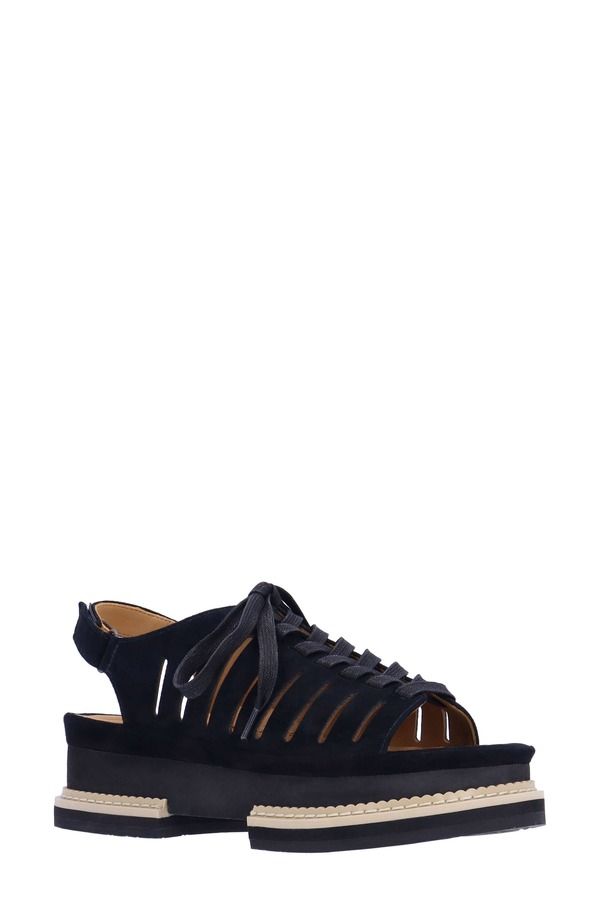 ラモールドピード レディース シューズ ヒール サンダル LAmour des Pieds Adriel Slingback Sandal Black ブラック