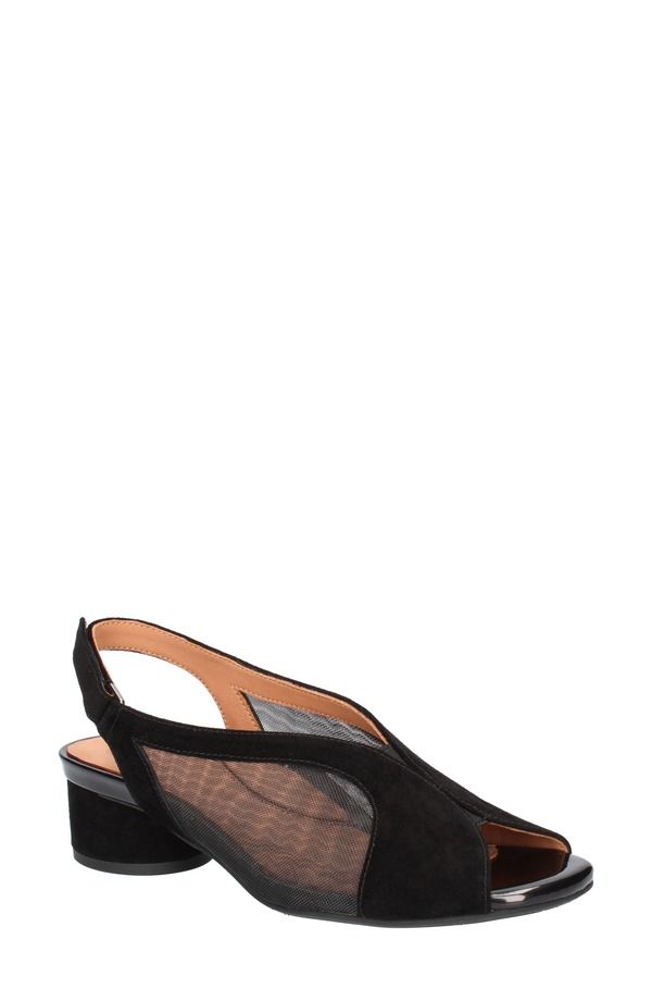 ラモールドピード レディース シューズ ヒール サンダル LAmour des Pieds Estefana Slingback Sandal Black ブラック
