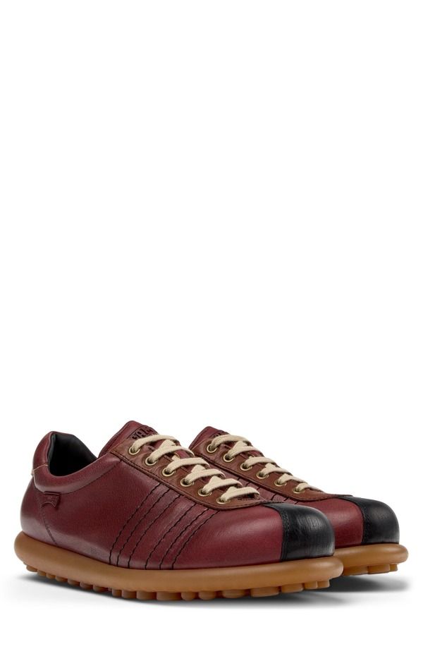 カンペール メンズ シューズ スニーカー Camper Pelotas Ariel Sneaker Burgundy バーガンディ