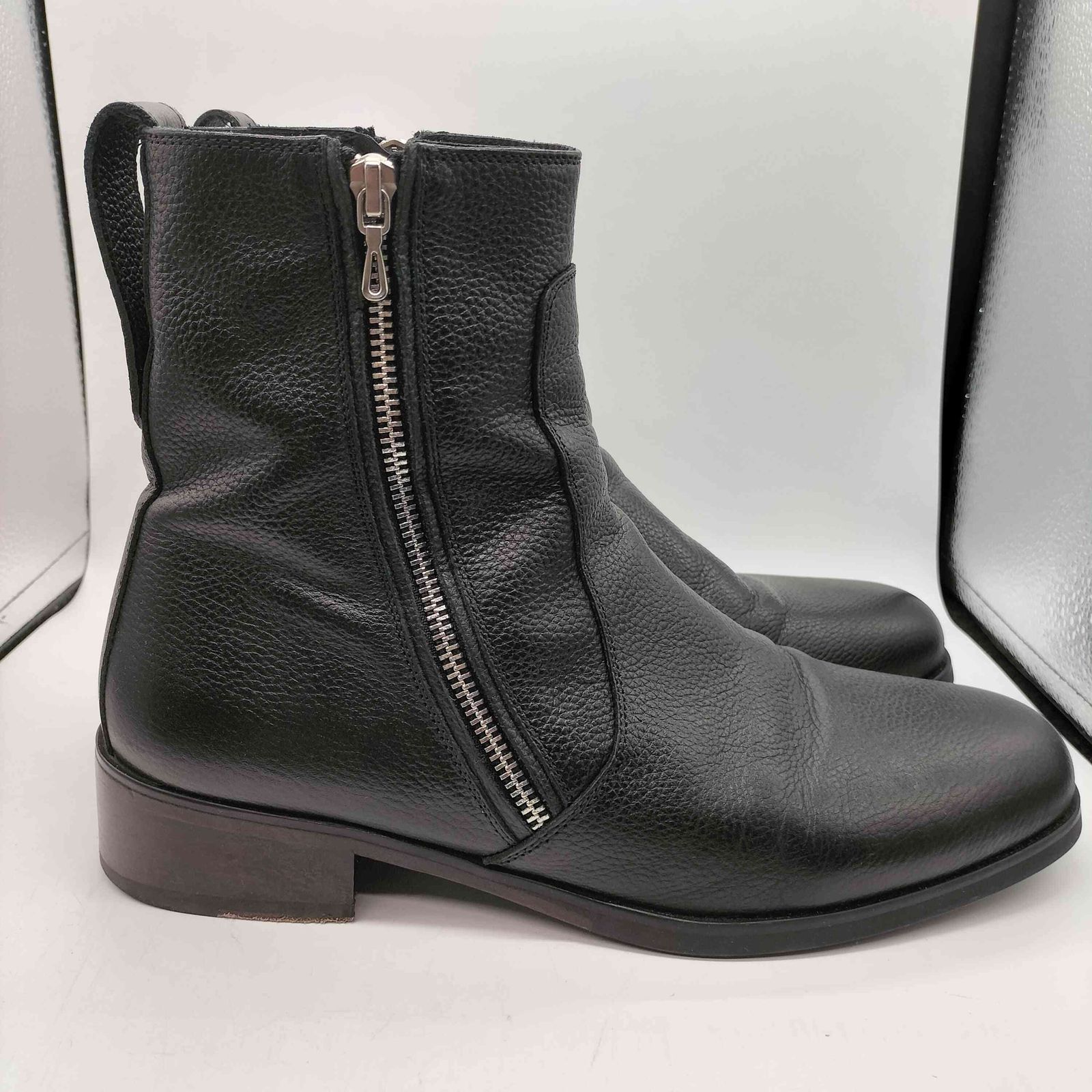 Llife SLIGHT SQUARE ZIP BOOTS（LIDNM）