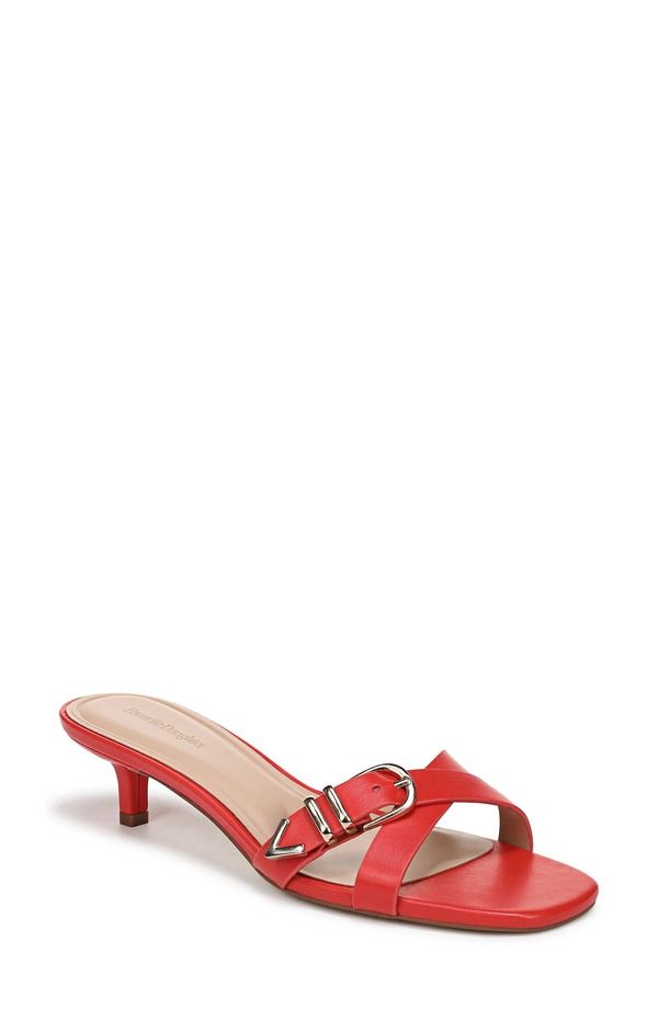 フェイバリット ドーター レディース シューズ ヒール サンダル Favorite Daughter Shiloh Kitten Heel Sandal Tomato