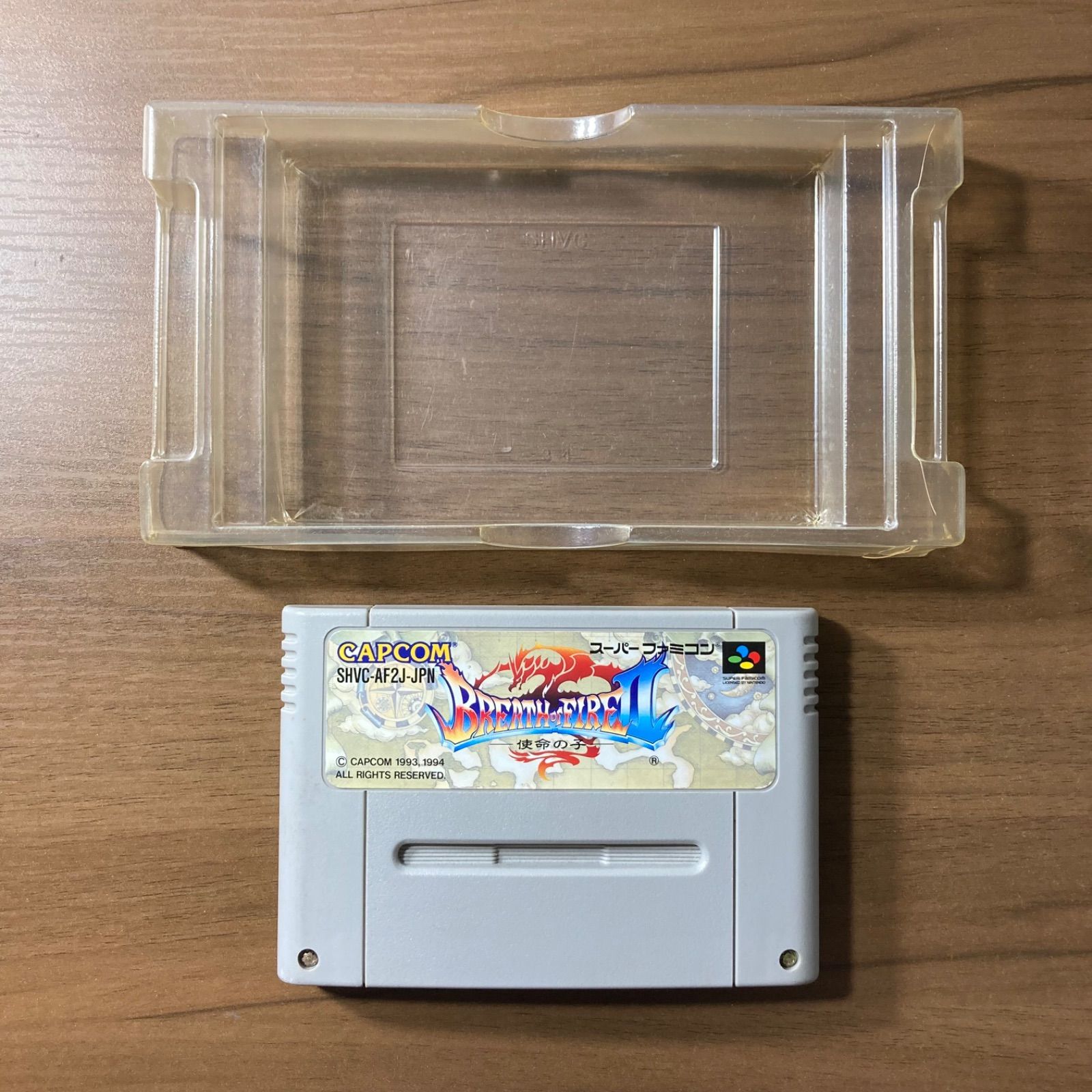 ブレスオブファイアⅡ スーパーファミコン ソフト 箱付き 3-174 - メルカリ