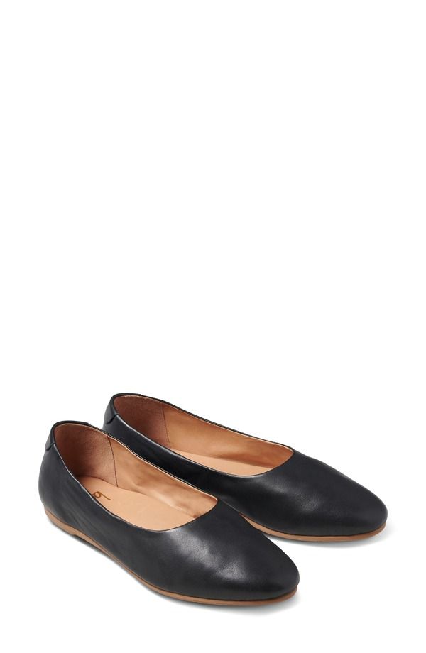 ビーク レディース シューズ パンプス レザー Beek Swiftlet Leather Ballet Slipper Black ブラック