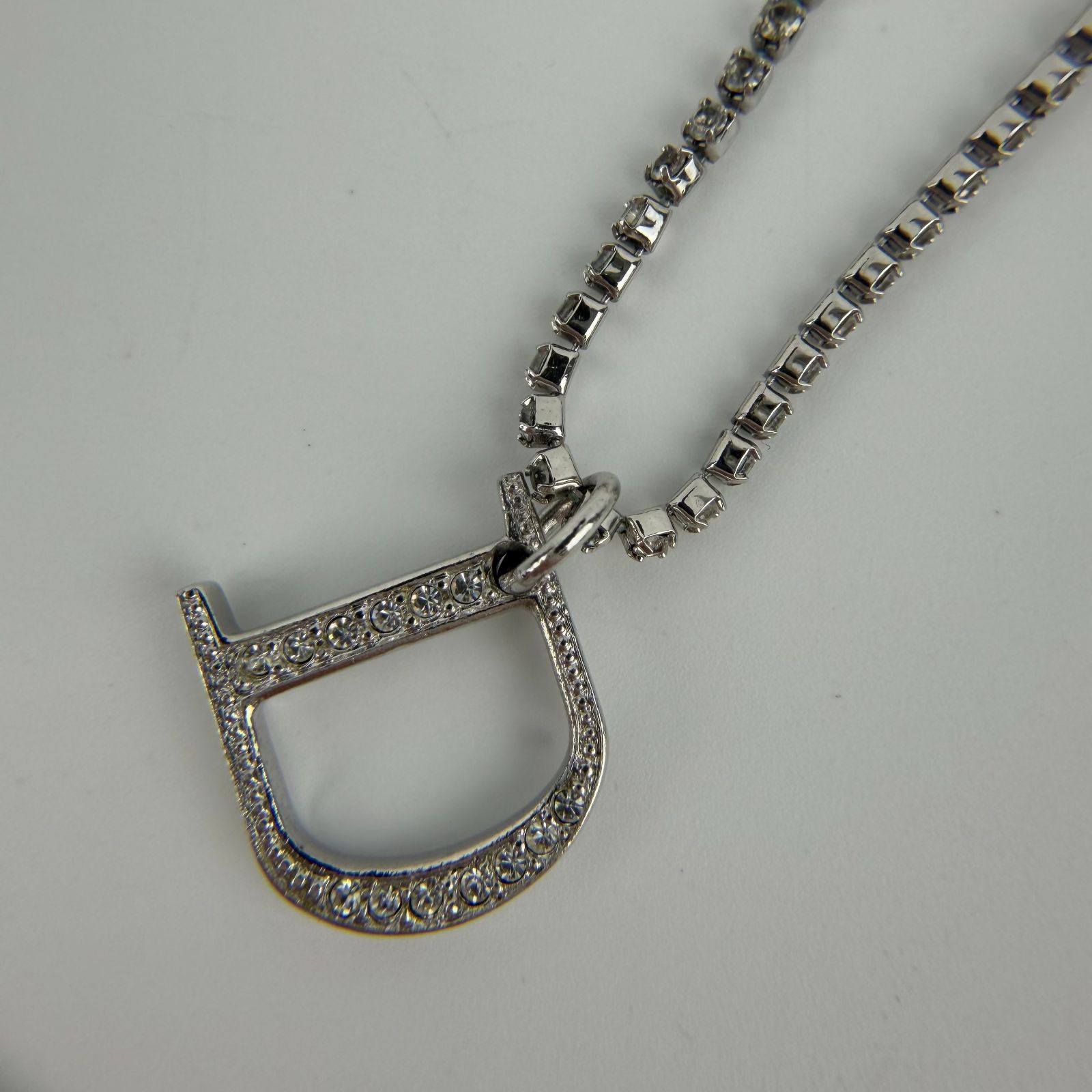 中古】Christian Dior クリスチャンディオール Dロゴ ブレスレット