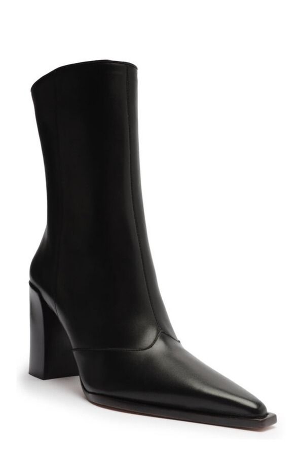 シュッツ レディース シューズ ブーツ・レインブーツ Schutz Raffaela Pointed Toe Bootie Black ブラック