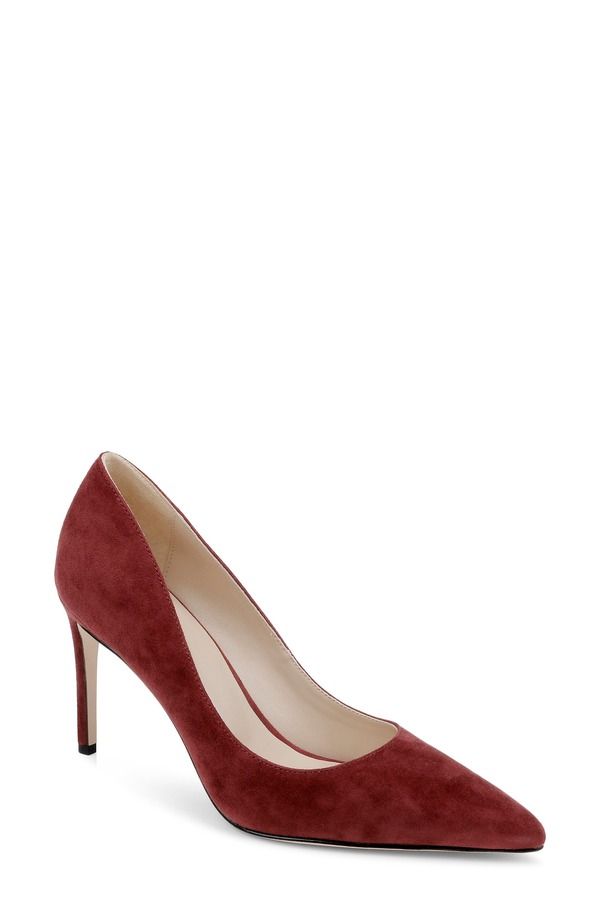 ラジャンス レディース シューズ ヒール LAGENCE Maelle Pointed Toe Pump Spice Suede
