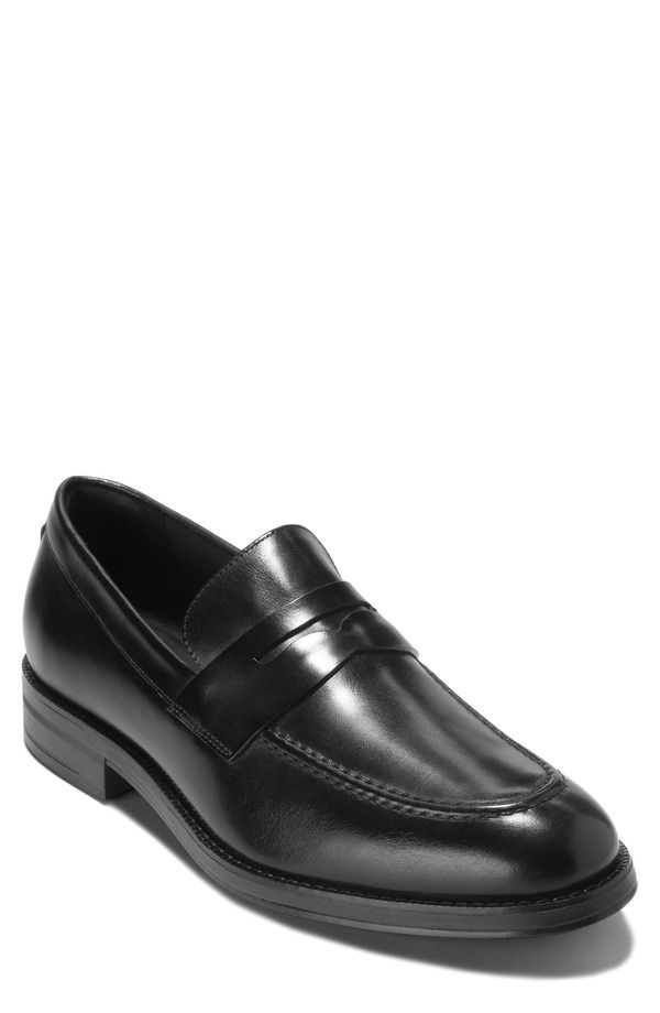 コールハーン メンズ シューズ スリッポン・ローファー Cole Haan Ledley Grand Penny Loafer Black ブラック