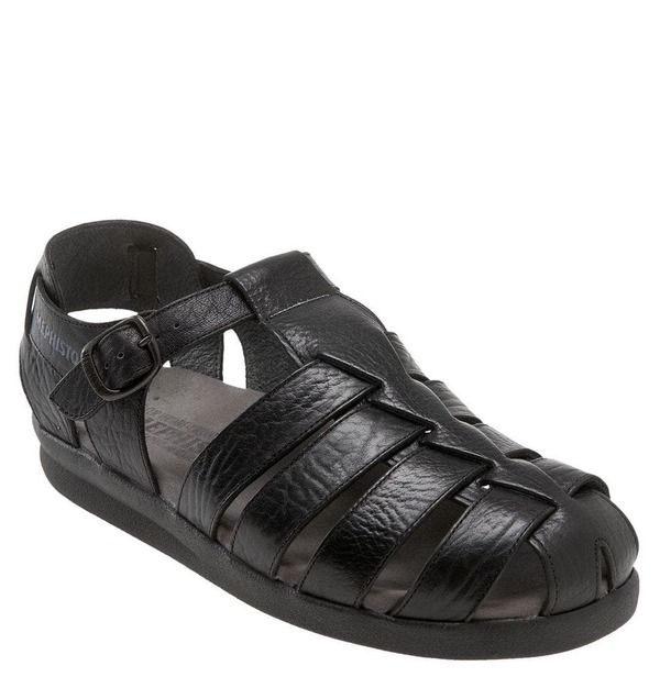 メフィスト メンズ シューズ サンダル Mephisto Sam Fisherman Sandal Black ブラック