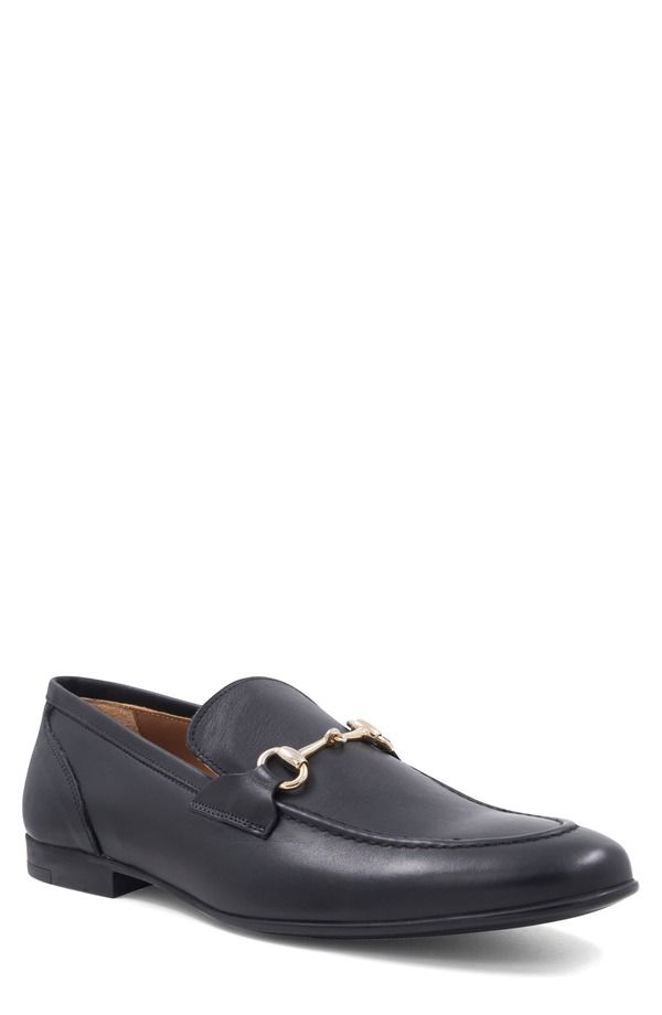 ブルーノマグリ メンズ シューズ ローファー Bruno Magli Ferraro Apron Toe Bit Loafer Black ブラック 58,080円