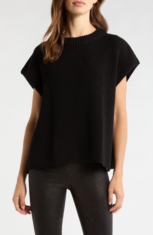 フランク ＆ アイリーン レディース アウター パーカー・スウェット ベスト セーター Frank Eileen Montecito Sweater Vest Black ブラック