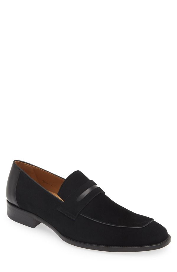 メズラン メンズ シューズ ローファー Mezlan Galeno Penny Loafer Black ブラック