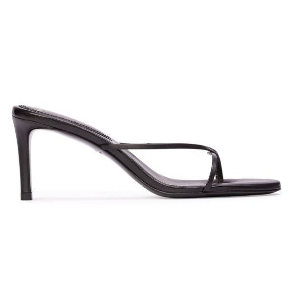ブラックスエードスタジオ レディース シューズ サンダル BLACK SUEDE STUDIO Gem 65 Sandal Black Leather ブラック