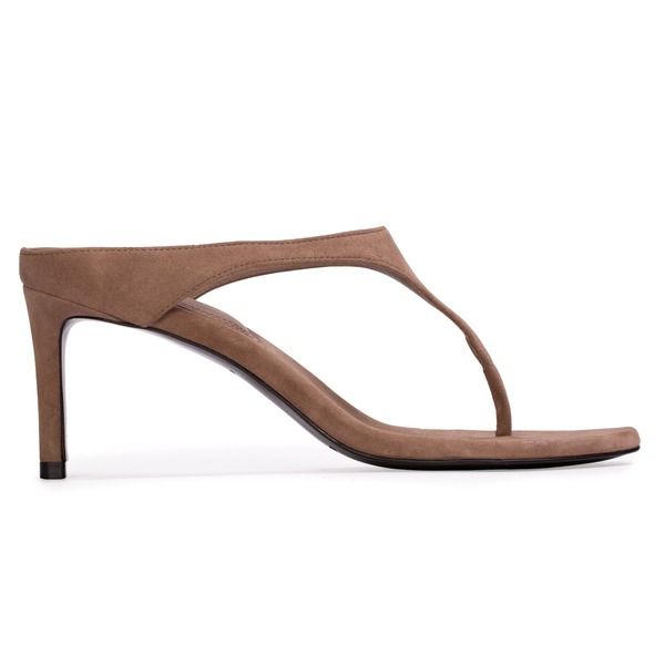 ブラックスエードスタジオ レディース シューズ サンダル BLACK SUEDE STUDIO Laurel 65 Suede Mule Taupe Suede トープ