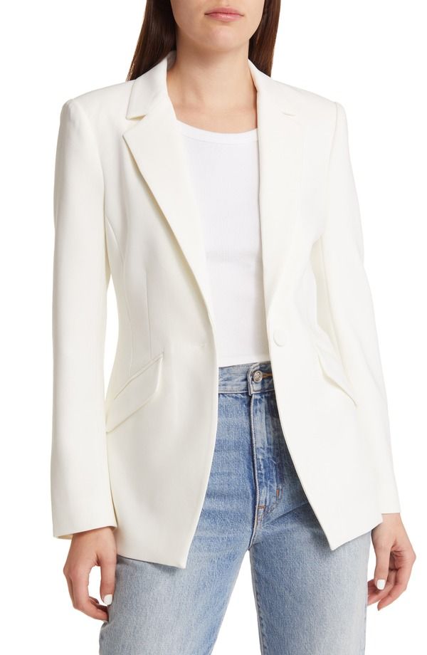 フェイバリット ドーター レディース アウター ジャケット・ブルゾン ブレザー Favorite Daughter The Favorite Blazer Ivory アイボリー