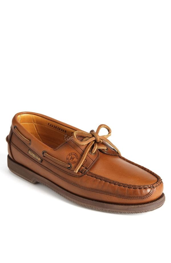 メフィスト メンズ シューズ スリッポン・ローファー Mephisto Hurrikan Boat Shoe Rust ラスト