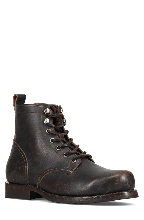 フライ メンズ シューズ ブーツ・レインブーツ レース Frye Hudson LaceUp Boot Black ブラック