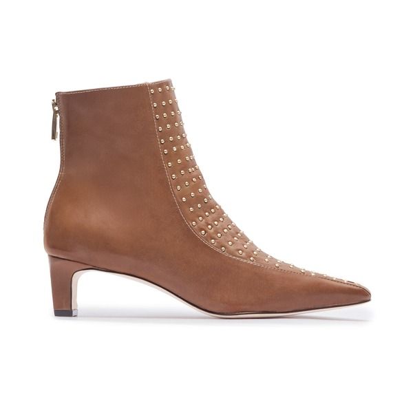ベルナード レディース シューズ ブーツ・レインブーツ Bernardo Footwear Esme Studded Bootie Almond