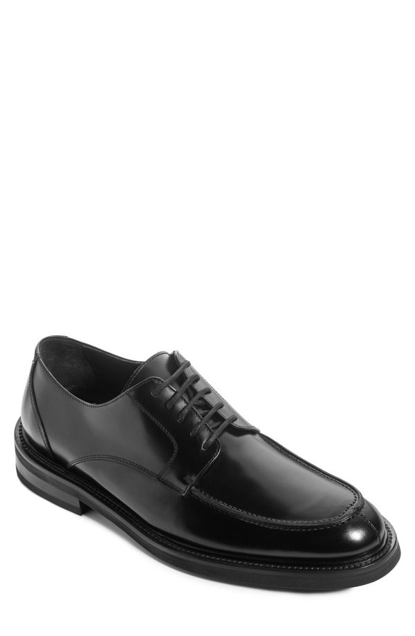 トゥーブート メンズ シューズ ダービー TO BOOT NEW YORK Curtis Moc Toe Derby Picusa Nero